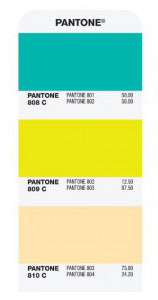 Strona Wzornika Pantone Plus Pastels and Neons Coated & Uncoated - GG1404